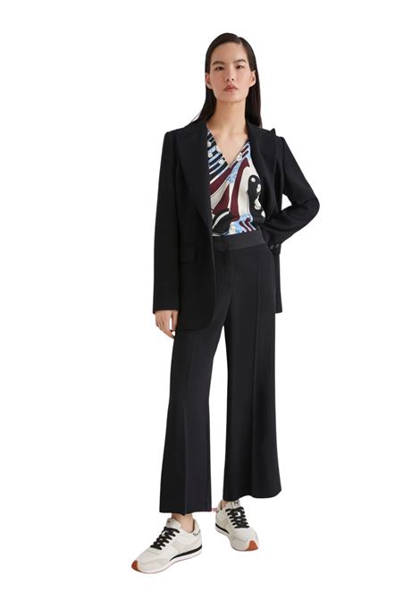 Pantalone con fasce in satin - NERO Marella articolo 365 | GRACE002